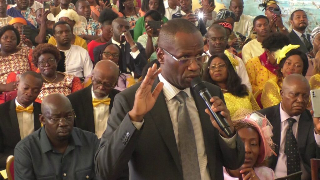 Investiture d'Yvon SANA BANGUI- Gouverneur de la Banque des États de l'Afrique Centrale